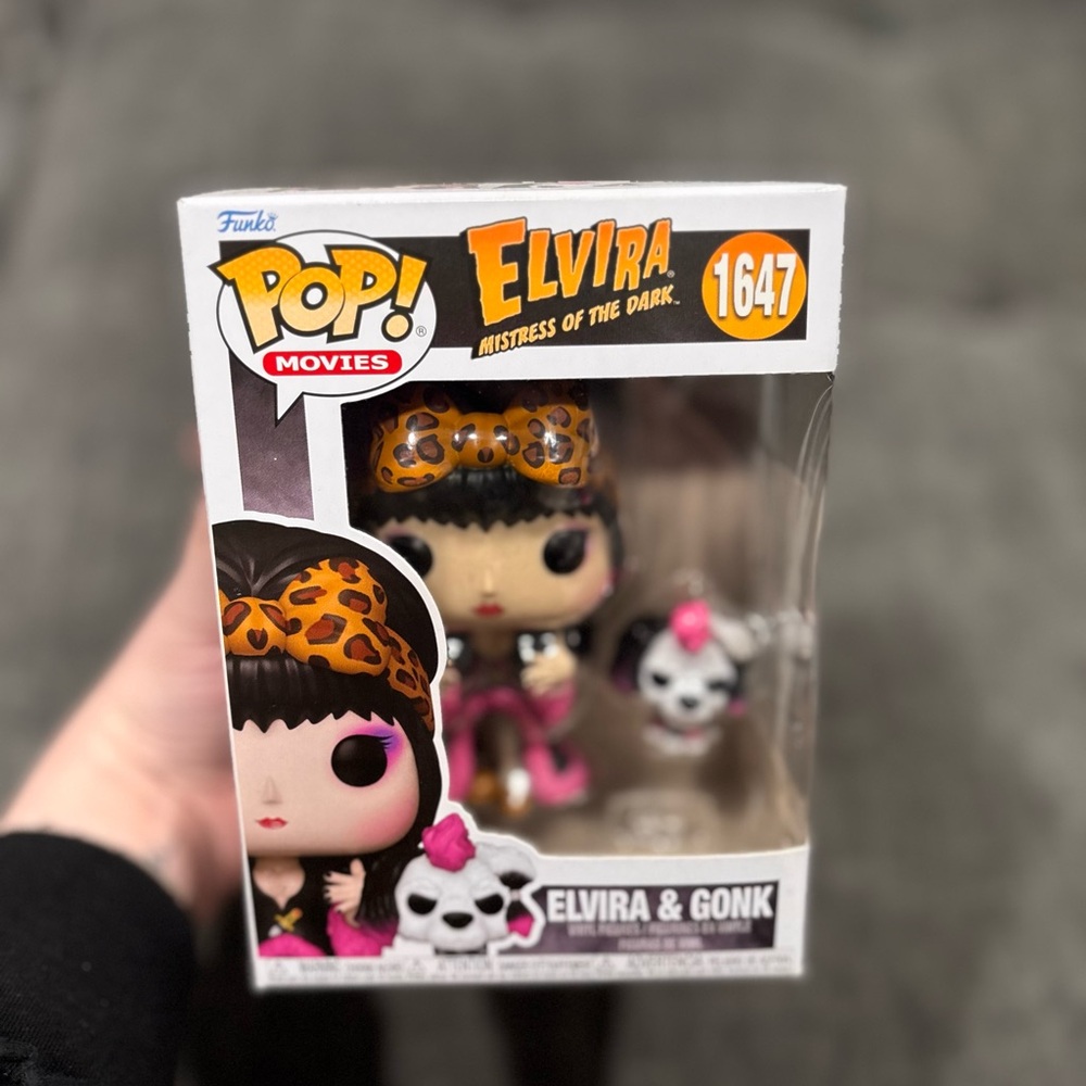 FunkoPop Elvira & Gonk Figure